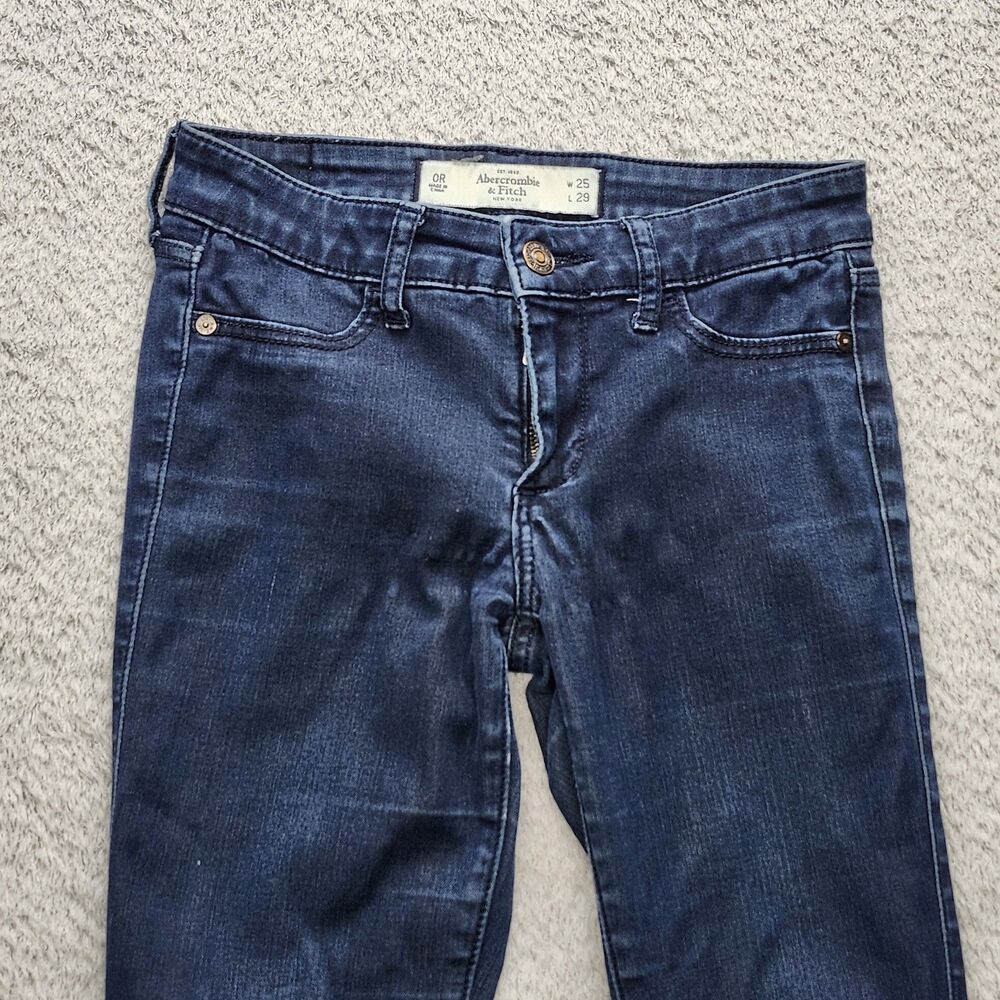 Abercrombie & Fitch The A&F Jegging - Dark Wash (Size 0R / 25) - Picture 3 of 14